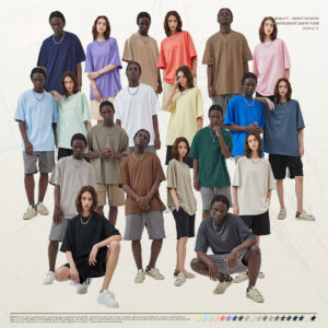 AR002 Cotton 230Gsm Oversized Fashion T-Shirt
